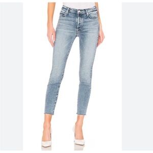 MOTHER Stunner Ankle Fray Women’s Jeans Sz 23 in Whiplash